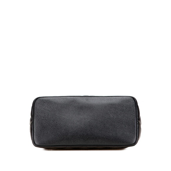 Chanel Coco Mark Matelasse Reissue Tote Bag Black Caviar Skin - Picture 3 of 11